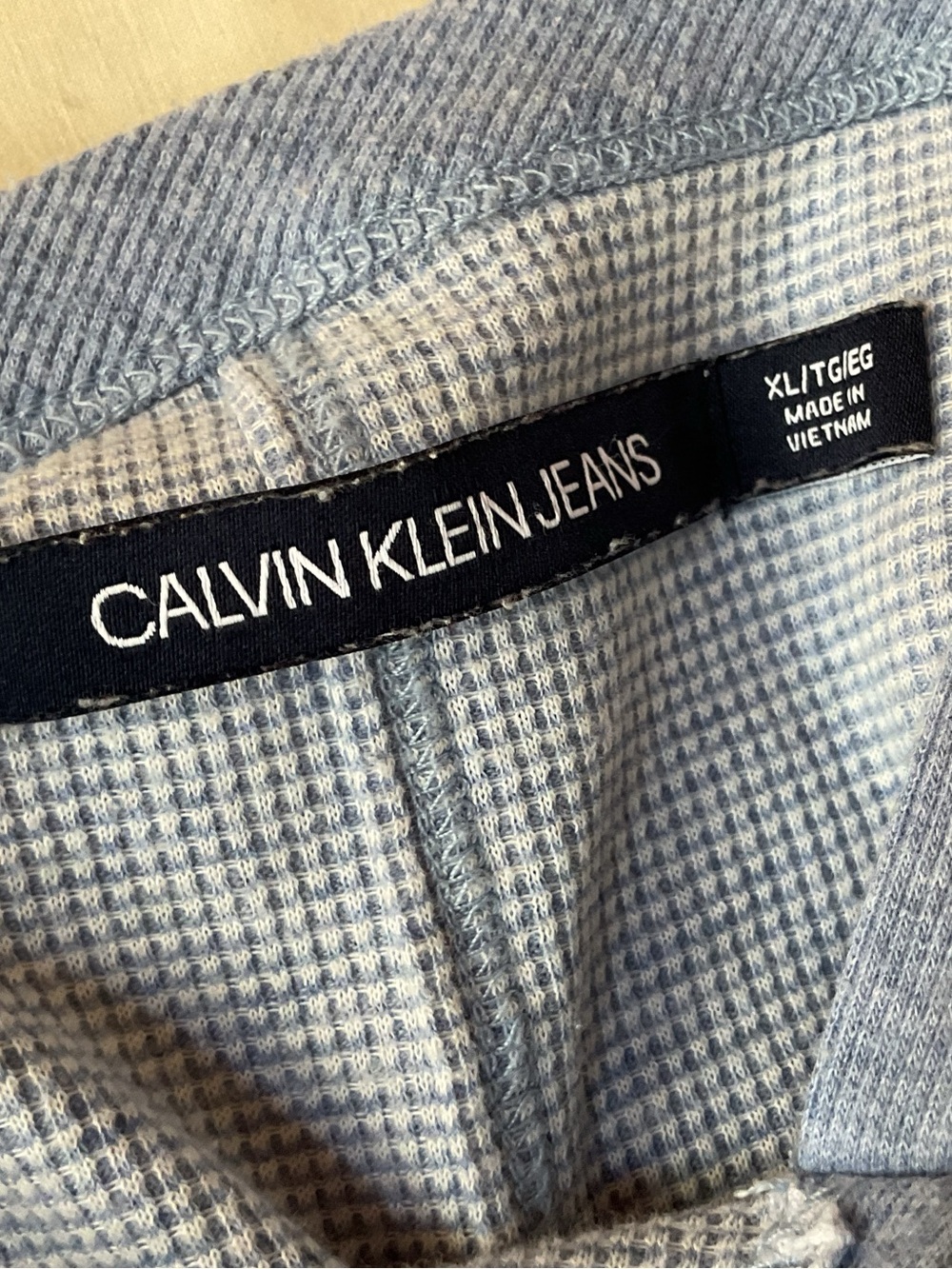 Calvin Klein cotton blend top, XL - Picture 2 of 5